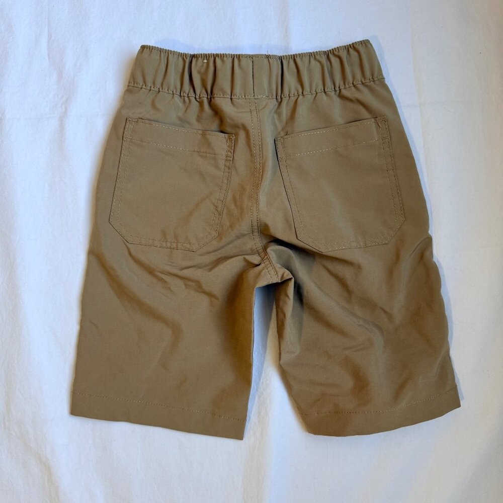 Children's Place Boys' Uniform Quick Dry Khaki Pull On Shorts size 6 - Picture 5 of 5